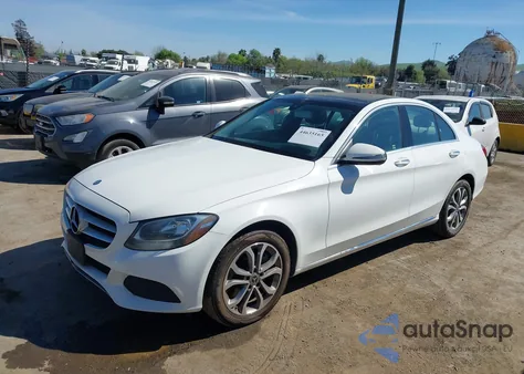 2017 Mercedes-Benz C 300 4Matic from USA, damaged, VIN 55SWF4KB0HU211077